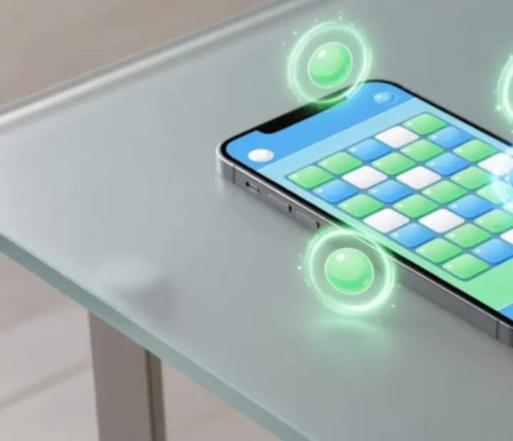 Kombinace power-upů v Triple Match 3D na světlém pozadí s 3D objekty